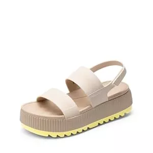 DREAM PAIRS Sandalen & Slides DREAM PAIRS Damen Plattform Wasser Sandalen Verstellbar Leicht Wasserfest Sommer Strand Wedge Chunky Sandalen