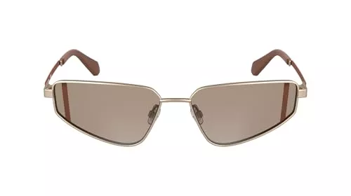 Calvin Klein Sonnenbrillen & Zubehör Calvin Klein Jeans Women's Sunglasses CKJ25200S - Matte Rose Gold with Solid Peach Lens