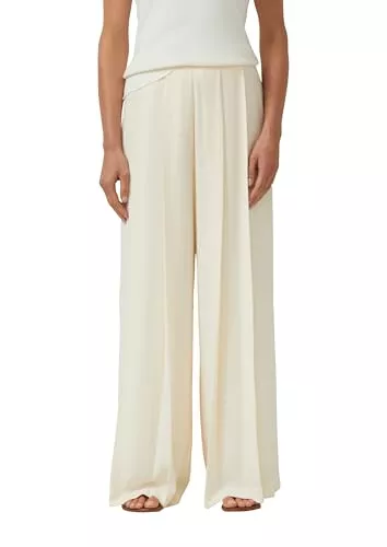 s.Oliver Hosen s.Oliver Plissierte Wide-Leg-Hose