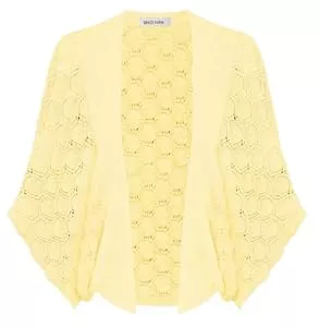 GRACE KARIN Strickjacken GRACE KARIN Damen Causal Cardigan Kurzarm Fledermaus Offene Front Strand Festlich Bolero Strickjacke