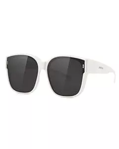 Meeloog Sonnenbrillen & Zubehör Meeloog Polarisierte Überzieh-Sonnenbrille für Damen Herren, Brillenträger, UV400 Schutz Sonnenbrille, Quadratische Sonnenbrille Fahren DEMST0110