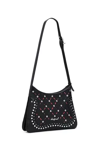 Desigual Taschen & Rucksäcke Desigual Umhängetasche Schultertasche Yankee Manaos Crossbody Bag Black schwarz