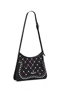 Desigual Taschen & Rucksäcke Desigual Umhängetasche Schultertasche Yankee Manaos Crossbody Bag Black schwarz