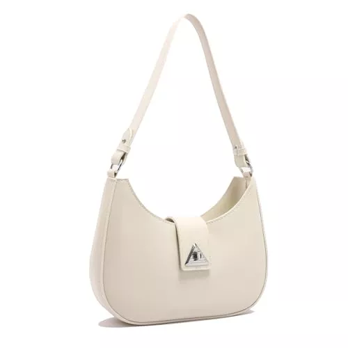 Travistar Taschen & Rucksäcke Travistar Handtasche Damen Klein Elegant Schultertasche Damen PU Leder Hobo Bag Y2k Tasche Satteltasche Aesthetic Abendtasche Clutch mit Reißverschluss Coole Umhängetasche für Teenager Mädchen