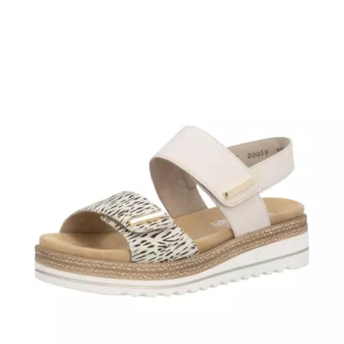 Remonte Sandalen & Slides Remonte Damen Riemchensandalen D0Q59, Frauen Sandalen,lose Einlage