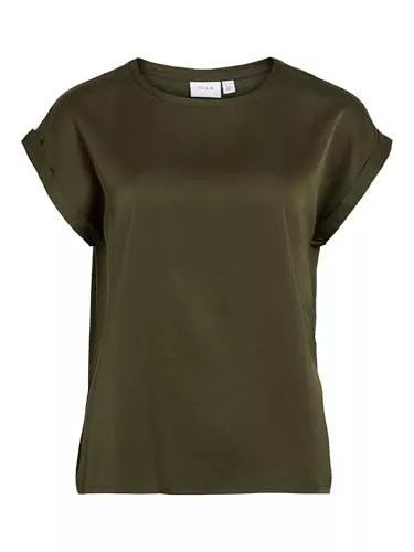 Vila T-Shirts Vila Female Oberteil mit kurzen Ärmeln VIELLETTE