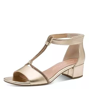 MARCO TOZZI Sandalen & Slides MARCO TOZZI Damen Sandale weiches Feel Me Fußbett Vegan weiches Innenfutter Sommerlich