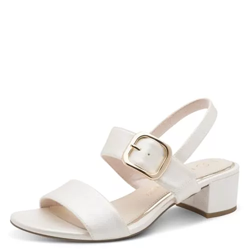 MARCO TOZZI Sandalen & Slides MARCO TOZZI Damen Sandale weiches Feel Me Fußbett Vegan weiches Innenfutter Stylisch