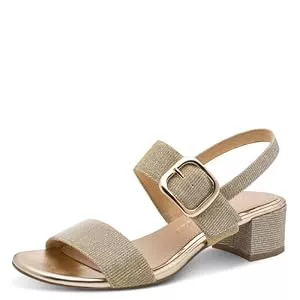 MARCO TOZZI Sandalen & Slides MARCO TOZZI Damen Sandale weiches Feel Me Fußbett Vegan weiches Innenfutter Vegan