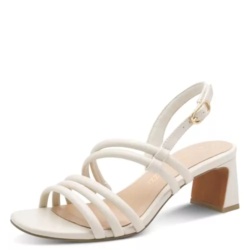 MARCO TOZZI Sandalen & Slides MARCO TOZZI Damen Sandale weiches Feel Me Fußbett Vegan weiches Innenfutter Vegan
