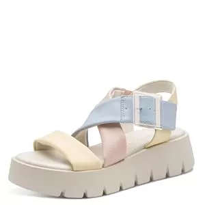 MARCO TOZZI Sandalen & Slides MARCO TOZZI Damen Sandale weiches Feel Me Fußbett weiches Innenfutter Stilvoll