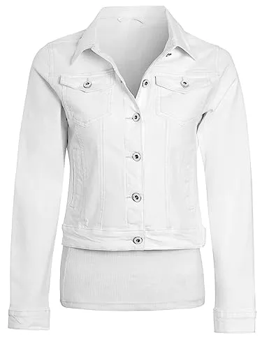 SS7 Jacken SS7 Damen Jeansjacke aus elastischem Twill
