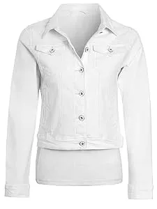 SS7 Jacken SS7 Damen Jeansjacke aus elastischem Twill