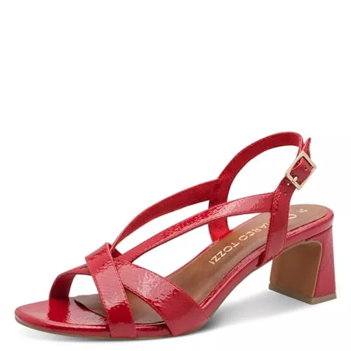 MARCO TOZZI Sandalen & Slides MARCO TOZZI Damen Sandale weiches Feel Me Fußbett weiches Innenfutter Vielseitig