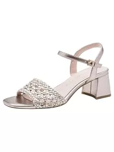 MARCO TOZZI Sandalen & Slides Marco Tozzi Damen Sandale weiches Feel Me Fußbett weiches Innenfutter Vegan Zeitlos