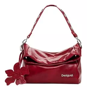 Desigual  Desigual Schultertasche Umhängetasche Reprise Red Valentine Loverty Shoulder Bag Carmine rot