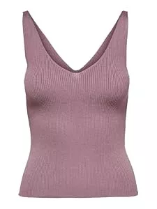 JDY Tops JDY Damen JDYNANNA S/L KNT NOOS Top, Wistful Mauve, M
