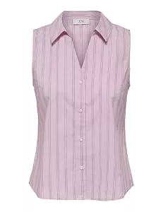 JDY Ärmellose Blusen JDY Damen Jdymio S/L Shirt WVN Dia Jdymio S/L Shirt WVN Dia (1er Pack)