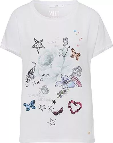BRAX T-Shirts BRAX Damen Style Caelen T-Shirt