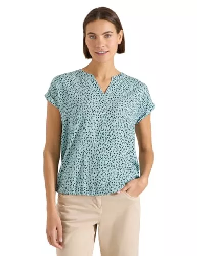 Cecil Kurzarmblusen Cecil Dropped Shoulder Bluse mit Print