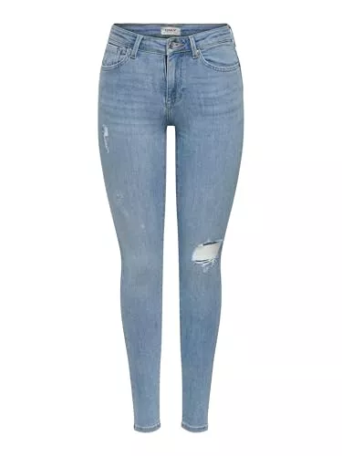 ONLY Jeans ONLY Damen Onlpower Mid Sk Push Dt DNM Rea264 Noos
