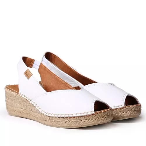 Toni Pons High Heels TONI PONS BERNIA-P Keil-Espadrille im Peeptoe-Stil für Damen aus Leder.