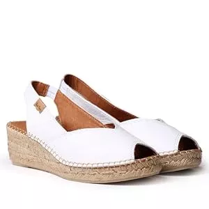 Toni Pons High Heels TONI PONS BERNIA-P Keil-Espadrille im Peeptoe-Stil für Damen aus Leder.