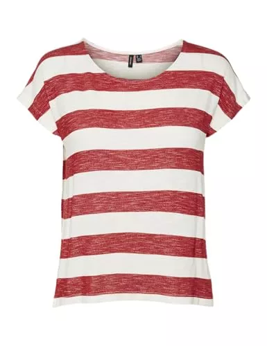 VERO MODA T-Shirts VERO MODA VMWIDE Stripe S/L TOP GA NOOS