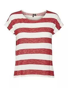 VERO MODA  VERO MODA VMWIDE Stripe S/L TOP GA NOOS