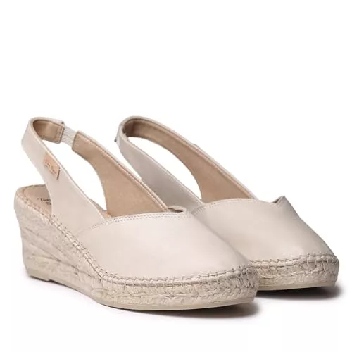 Toni Pons High Heels TONI PONS Termal - Espadrilles für Damen aus Leder mit Keilabsatz für eine breitere Passform