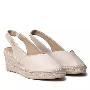 Toni Pons High Heels TONI PONS Termal - Espadrilles für Damen aus Leder mit Keilabsatz für eine breitere Passform