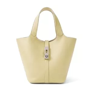 Kadynow  Kadynow Einkaufstasche für Frauen veganes Leder Eimer Geldbörse für Frauen Top Griff Handtasche Umhängetasche mit abnehmbarer kleiner Geldbörse
