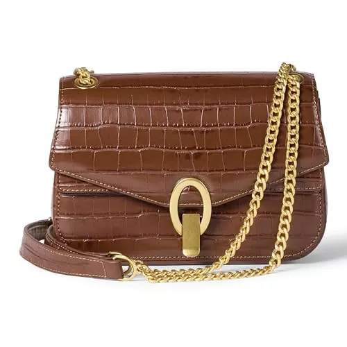 Amazon Essentials Taschen & Rucksäcke Amazon Essentials Damen Umhängetasche mit Kette