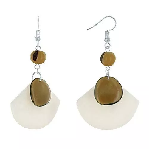 Schmuck Les Poulettes Schmuck Schmuck Les Poulettes - Ohrringe Bereich Zweifarbige von Tagua