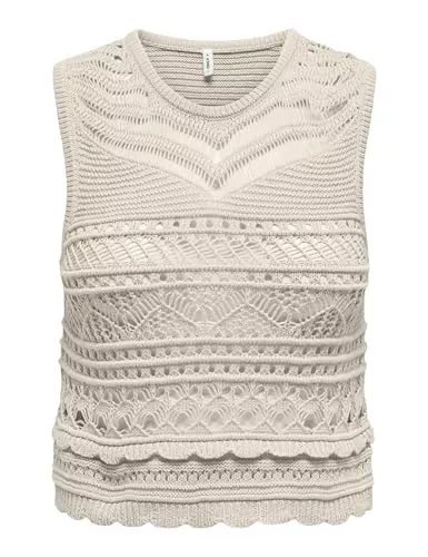 ONLY Tops ONLY Damen Onlpaula Sl O-Neck Top KNT Onlpaula Sl O-Neck Top KNT (1er Pack)