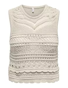 ONLY  ONLY Damen Onlpaula Sl O-Neck Top KNT Onlpaula Sl O-Neck Top KNT (1er Pack)