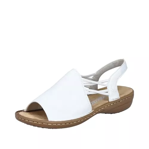 Rieker Sandalen & Slides Rieker Damen Riemchensandalen 608D1, Frauen Sandalen,Sommerschuhe