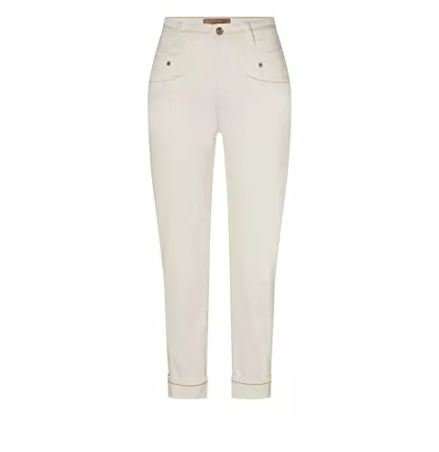 MAC Jeans Hosen MAC Jeans 7/8 Damen Jeans Hose Rich Carrot Sylvie Meis Stretchdenim Reinweiss