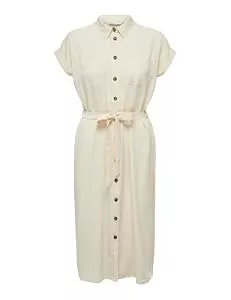 ONLY  ONLY Damen Onlhannover S/S Shirt Dress Noos WVN, Birch, 38