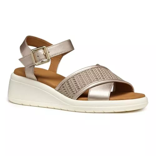 Geox Sandalen & Slides Geox Damen D Meliconia G Wedge Sandal