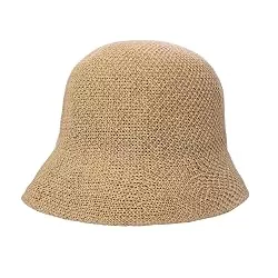 MILAKOO Hüte & Mützen MILAKOO Crochet Bucket Hat Knit Braided Floppy Soild Color Cap für Frauen Foldable Sun Bowler Hat