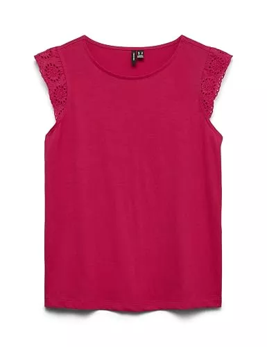 VERO MODA Tops VERO Moda Damen Vmemily Sl Gathering Top JRS Noos Top (1er Pack)
