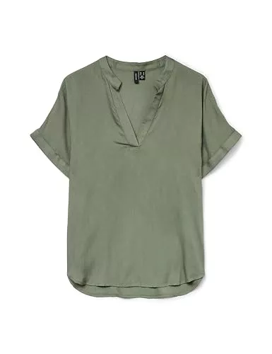 VERO MODA Kurzarmblusen VERO MODA Female Bluse VMBEAUTY Top | Blouse