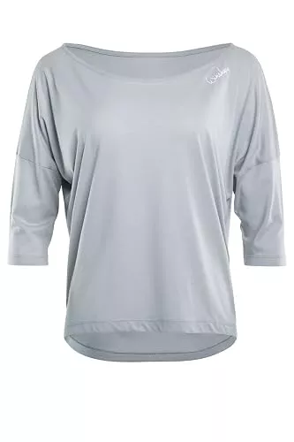 Winshape Langarmshirts Winshape Damen Ultra leichtes Modal-3/4-Arm Shirt MCS001