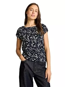 TOM TAILOR Ärmellose Blusen TOM TAILOR Damen 1050442 T-Shirt aus Baumwolle