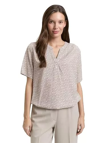 TOM TAILOR Langarmblusen TOM TAILOR Damen Bluse mit Muster