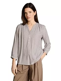 TOM TAILOR Hemdblusen TOM TAILOR Damen Bluse mit Streifenmuster