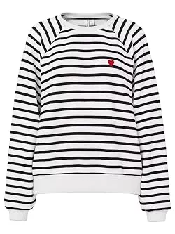 PIECES Pullover & Strickmode PIECES Female Sweatshirt PCGRETA Besticktes