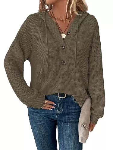 Tanmolo Kapuzenpullover Tanmolo Hoodie Damen Kapuzenpullover Pullover Langarm