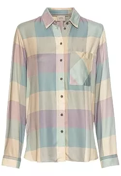 camel active Hemdblusen camel active Damen Karierte Bluse aus Viskose